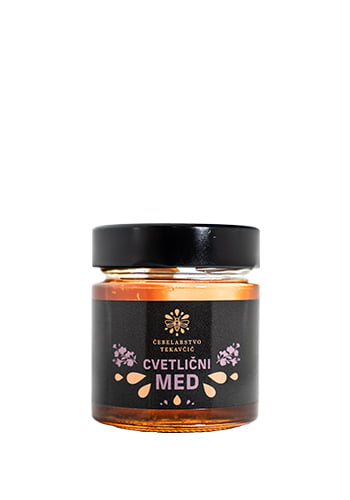 Čebelarstvo Tekavčič - CVETLIČNI MED 280g - S1