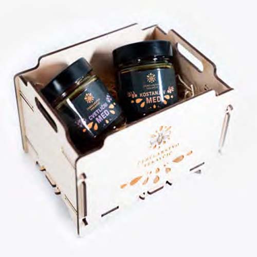 Lesena gajbica - Odprta - 02